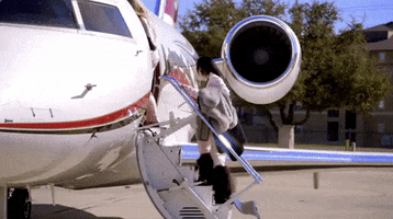 real housewives plane GIF by leeannelocken