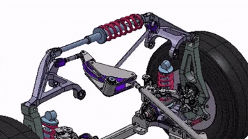 Porsche Edith Warp Connector Rear Zoom GIF