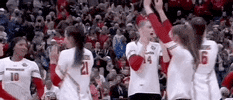 Volleyball Wisconsin GIF by NCAA Championships