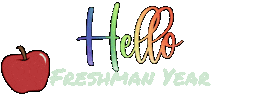 Back To School Hello Sticker