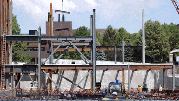Construction Shed GIF by Rochester Institute of Technology