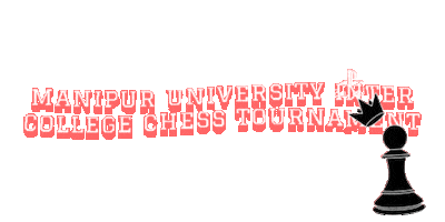 Manipur University Inter College Chess Tournament Sticker