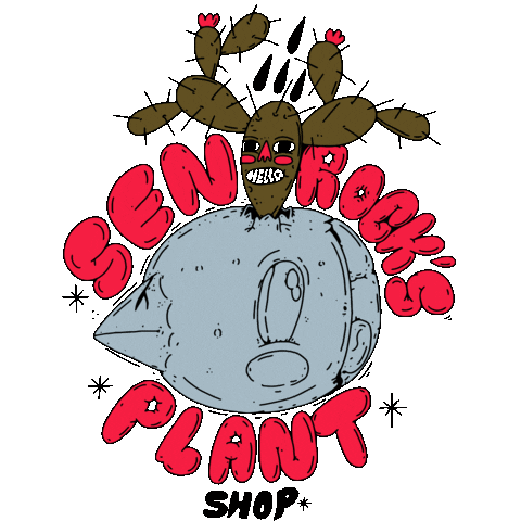 Plants Sentrock Sticker