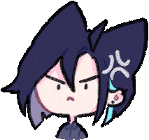 Angry Mad Sticker