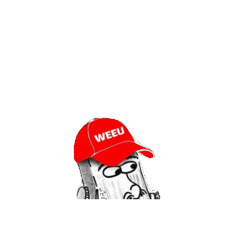 830 WEEU Sticker