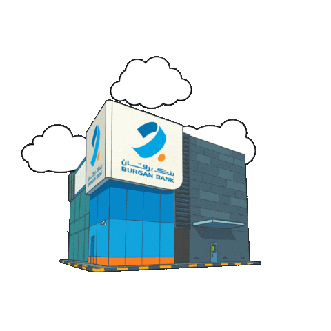 Burgan Bank Sticker by SENYAR GROUP