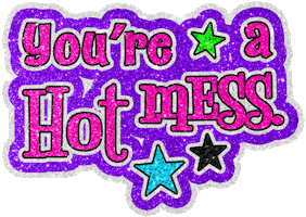 Hot Mess Sticker by Cobra Starship