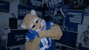 Wake Up Cosmo GIF by BYU Cougars