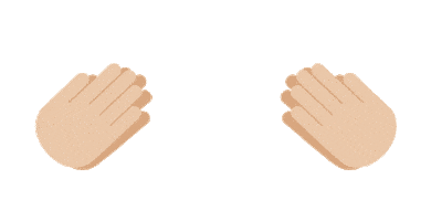 Clapping Congrats Sticker by Sixtwo Pilates & Yoga