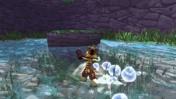 Paddling Swimming GIF by TY the Tasmanian Tiger