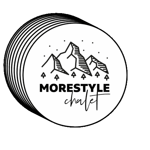 morestyle chalet Sticker