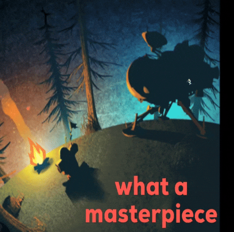 Outer Wilds Art GIF
