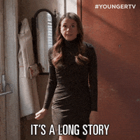Sutton Foster Long Story GIF by YoungerTV
