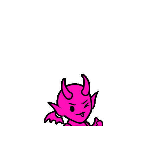 Devil Demon Sticker by Die With Your Boots On