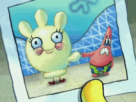 Scared Spongebob GIF