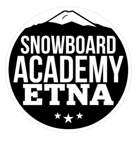 Snow Techno Sticker by Snowboard Academy Etna
