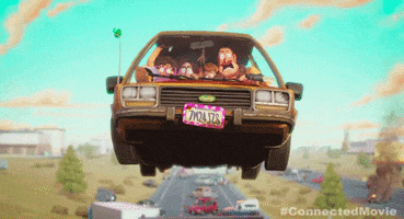 Screaming Road Trip GIF by CONNECTED