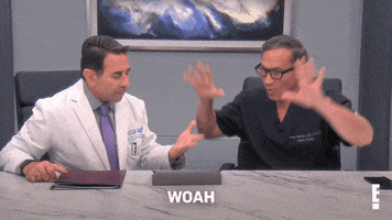Shocked Hands In The Air GIF by E!