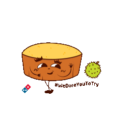 Cake Love Sticker by Domino's Pizza Malaysia