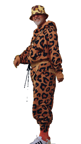 Outfit Cheetah Sticker by robertkupisz