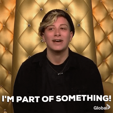 globaltv happy excited big brother pbs GIF