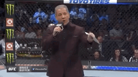 Bruce Buffer Fighting GIF by UFC - Find & Share on GIPHY