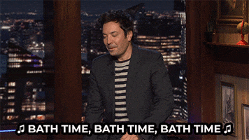 Bathing Jimmy Fallon GIF by The Tonight Show Starring Jimmy Fallon