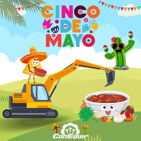 Happy Cinco De Mayo GIF by ConEquip Parts