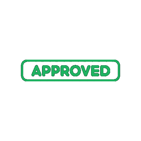 Approval Sticker by Billdu