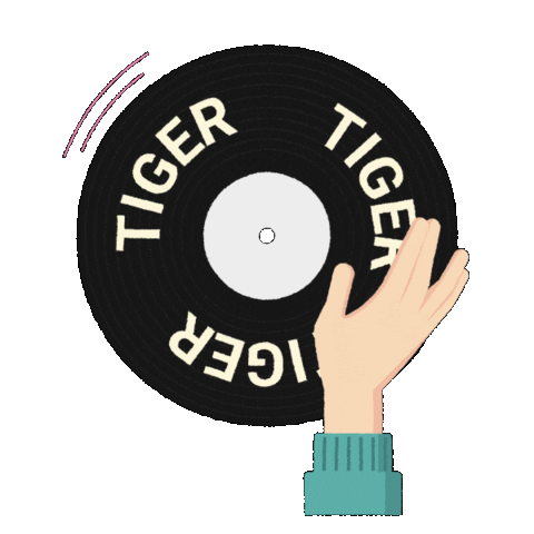 Tiger Night Club Sticker