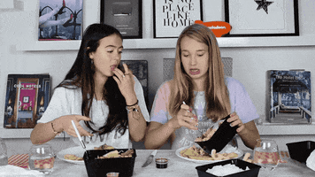 eat eating out GIF by Girlys Blog