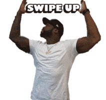 Swipe Up Fifty Cent Sticker by 50 Cent