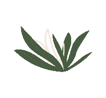 Pastel Plants Sticker by tupaidesign