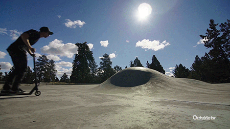 Трюковий Самокат Maraton Active, Посильні Колеса 100 мм метелл, Дитячий двоколісний самокат трюкової