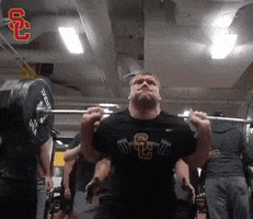 Excited Fired Up GIF by USC Trojans