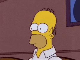 Homer Blank Stare GIF by MOODMAN