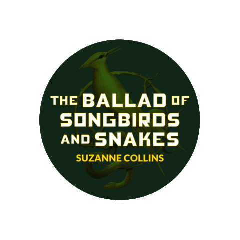 Currently Reading The Hunger Games Sticker by The Ballad of Songbirds and Snakes: A Hunger Games Prequel