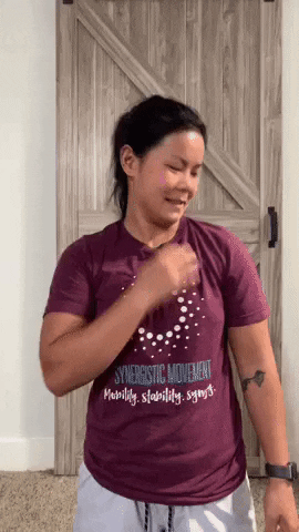 Brush Ya Shoulders Off No Big Deal GIF by Synergistic Movement