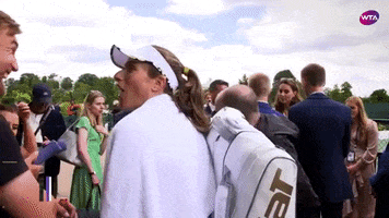 excited no way GIF by WTA
