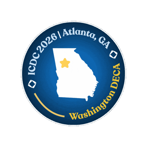 Icdc Sticker by Washington DECA