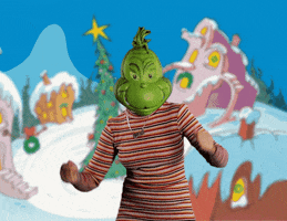 The Grinch Happy Holidays GIF by Originals