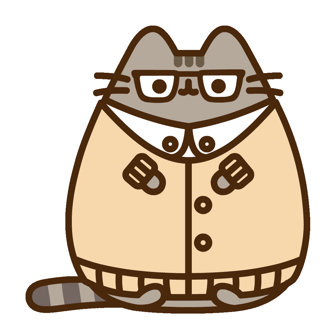pusheen fall sweater