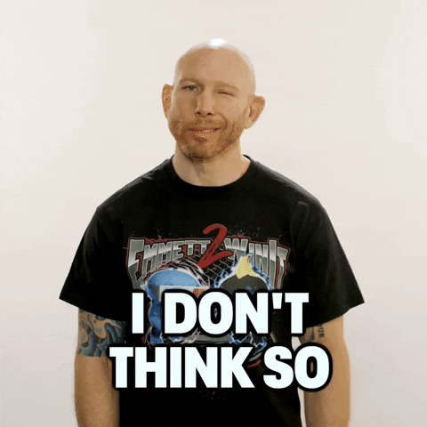 Sport I Dont Think So GIF by UFC