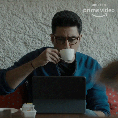 Sipping Coffee Time GIF by primevideoin