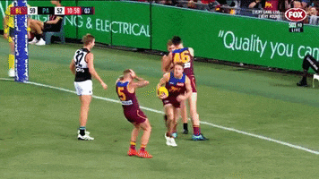 shocked brisbane lions GIF by AFL