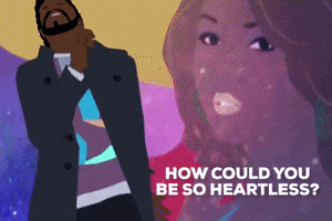 You Are Heartless GIF by Kanye West