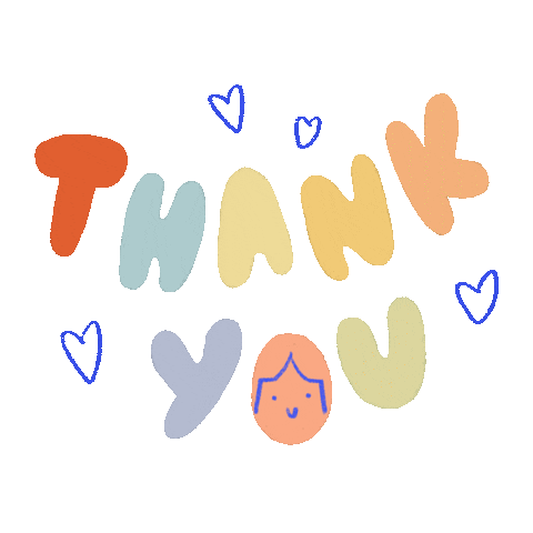 Thanks Thank You Sticker