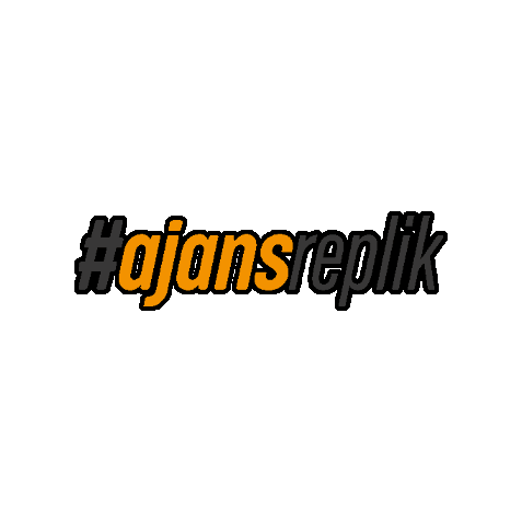 Ajans Replik Sticker