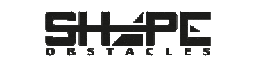 SHAPE obstacles Sticker