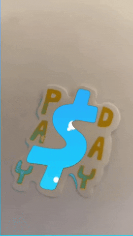 Pay Day Work GIF